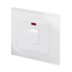 Accord Lighting shop 6 Crystal PG 20A DP Switch With Neon White