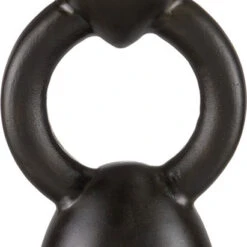 Currey & Company Delle 24.5" Contemporary Black Drinks Table Bronze 4000-0177