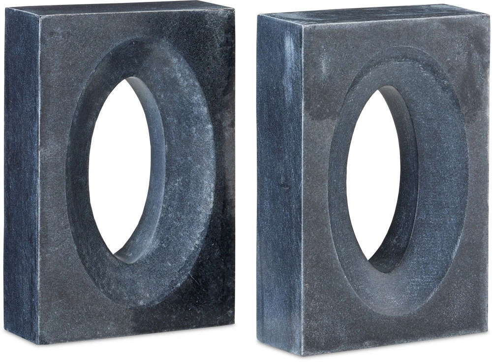 Currey & Company Demi 8" Contemporary Bookends (set Of 2) Black 1200-0775 1 Currey & Company Demi 8" Contemporary Bookends (set Of 2) Black 1200-0775