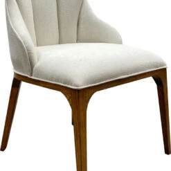 Currey & Company Inga 33.5" Contemporary Dining Chair Morel Brown 7000-0762