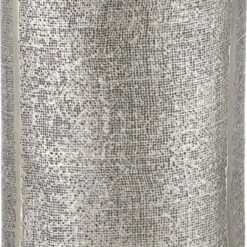 Currey & Company Kabeen 19" Modern Silver Accent Table Antique Silver 4000-0169