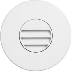 Dainolite 3.75" LED Contemporary Outdoor Step Lighting White DLEDW-330-WH