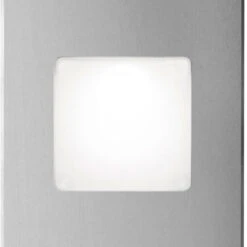 Dainolite 5" LED Contemporary Outdoor Step Light Silver DLEDW-245-BA