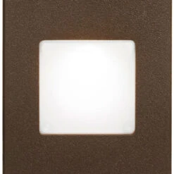 Dainolite 5" LED Modern Outdoor Step Light Bronze DLEDW-245-BZ