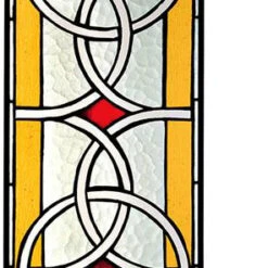 Design Toscano Celtic Knotwork Stained Glass Window Tf26312