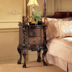 Design Toscano Chateau Lorraine Bedside Table Af2131