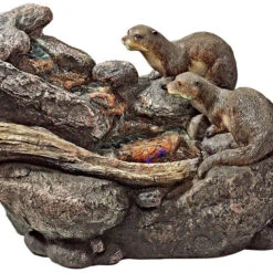 Design Toscano Curious Sea Otters Fountain Dw08087