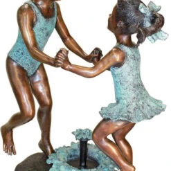 Design Toscano Dancing Splash Girls Bronze Statue Kw29368