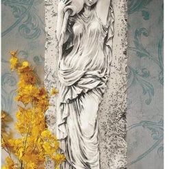 Design Toscano Dordogne Water Maiden Plaque Ah1480