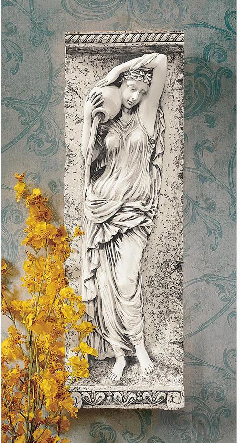 Design Toscano Dordogne Water Maiden Plaque Ah1480 1 Design Toscano Dordogne Water Maiden Plaque Ah1480