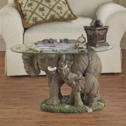 Design Toscano Elephants Majesty Cocktail Table Eu30543