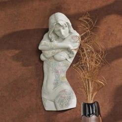 Design Toscano Floral Seduction Tattoo Plaque Cl5708