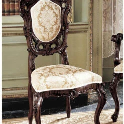 Design Toscano French Rococo Side Chair Af1552