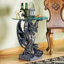 Design Toscano Hastings Warrior Dragon Table Cl3941