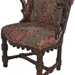 Design Toscano Kingsman Manor Dragon Chair Af15009