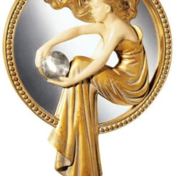 Design Toscano Lady Of The Lake Deco Mirror Pd0451