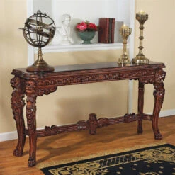Design Toscano Lord Raffles Lion Leg Console Table Af57226