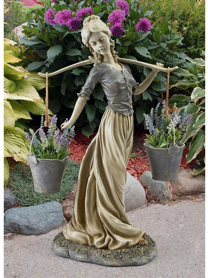 Design Toscano Magdalene Danish Milkmaid Statue Eu1443 1 Design Toscano Magdalene Danish Milkmaid Statue Eu1443