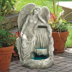 Design Toscano Resting Grace Angel Fountain Ky2084