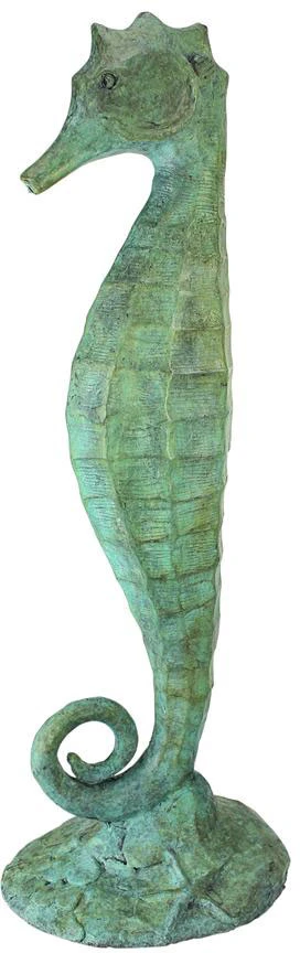 Design Toscano Seahorse Bronze Garden Statue Pk692 1 Design Toscano Seahorse Bronze Garden Statue Pk692
