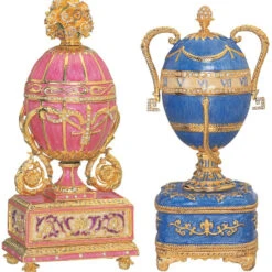 Design Toscano Set Of Katyas Egg & Katrinas Egg Qf92003