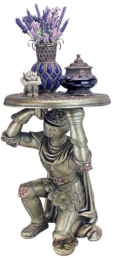 Design Toscano Slaughterbridge Gothic Knight Table Jq12249 1 Design Toscano Slaughterbridge Gothic Knight Table Jq12249