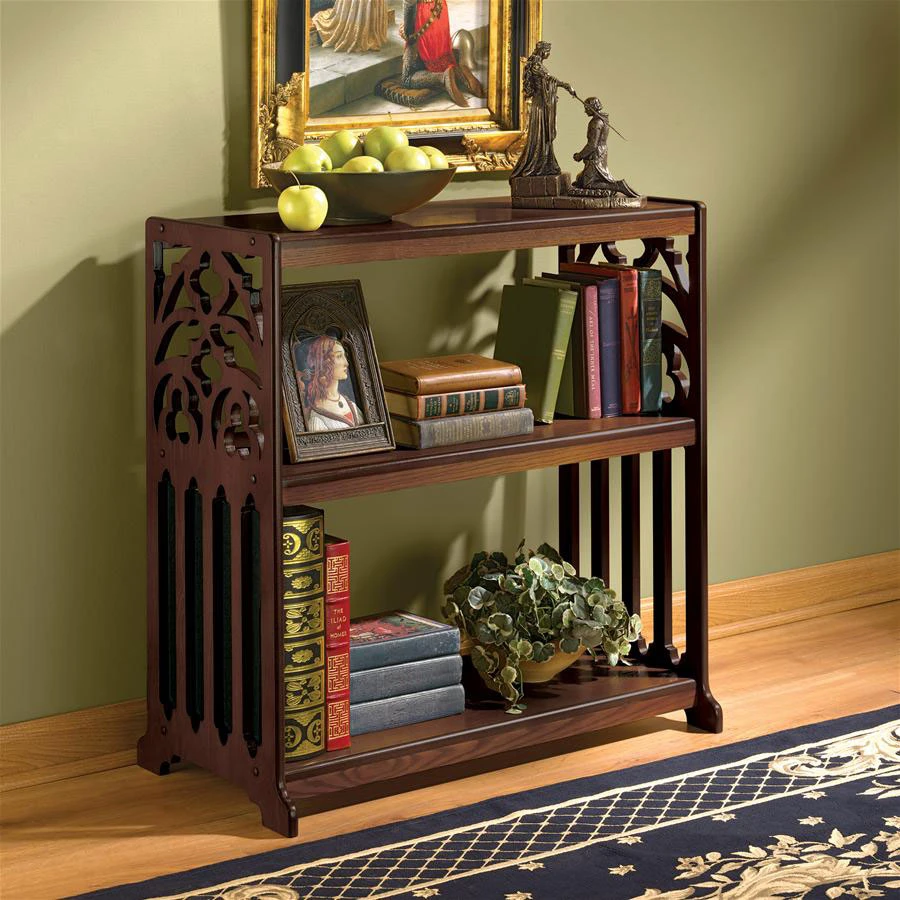 Design Toscano St Thomas Aquinas Gothic Bookshelf Bn1330 1 Design Toscano St Thomas Aquinas Gothic Bookshelf Bn1330