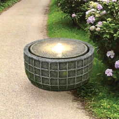 Design Toscano Stone Basket Bubbling Fountain Dw197074