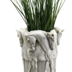 Design Toscano Stone Finish Six Stallions Urn Ky48017