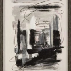 Elk Home Beyer 24" Contemporary Wall Décor Black H0056-10902