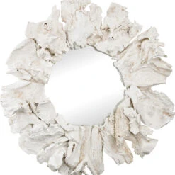 Elk Home Ekwok 32" Modern Mirror White / Clear 2181-009