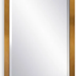 Uttermost Nera 44" Contemporary Mirror Plated Brass 09953