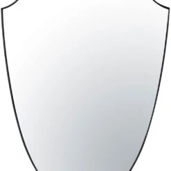 Varaluz Shield Your Eyes 33.5" Contemporary Mirror Black 441MI24BL