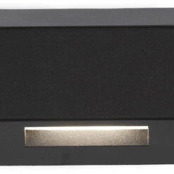 WAC Lighting 2.38" LED Contemporary Exterior Step Lighting Black 3031-BK