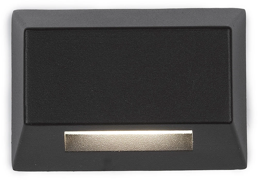 WAC Lighting 2.38" LED Contemporary Exterior Step Lighting Black 3031-BK 1 WAC Lighting 2.38" LED Contemporary Exterior Step Lighting Black 3031-BK