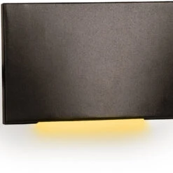 WAC Lighting 3.13" LED Contemporary Indoor Step Light Bronze WL-LED110-AM-BZ